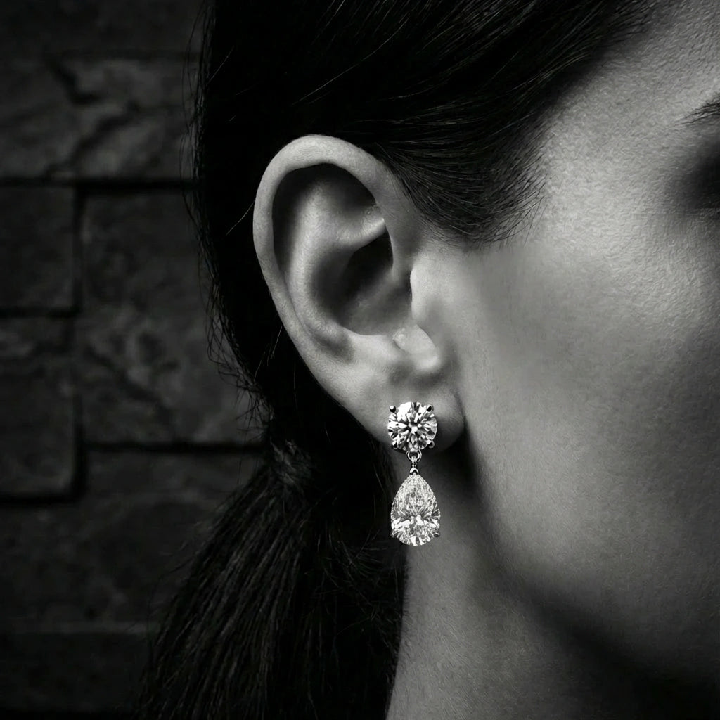 8 Carat Pear Drop