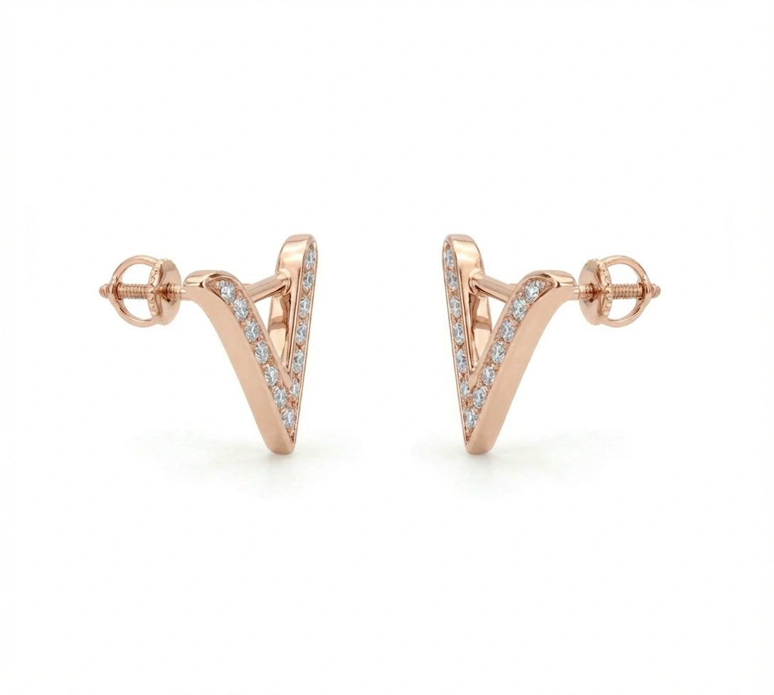 VERO Studs Rose