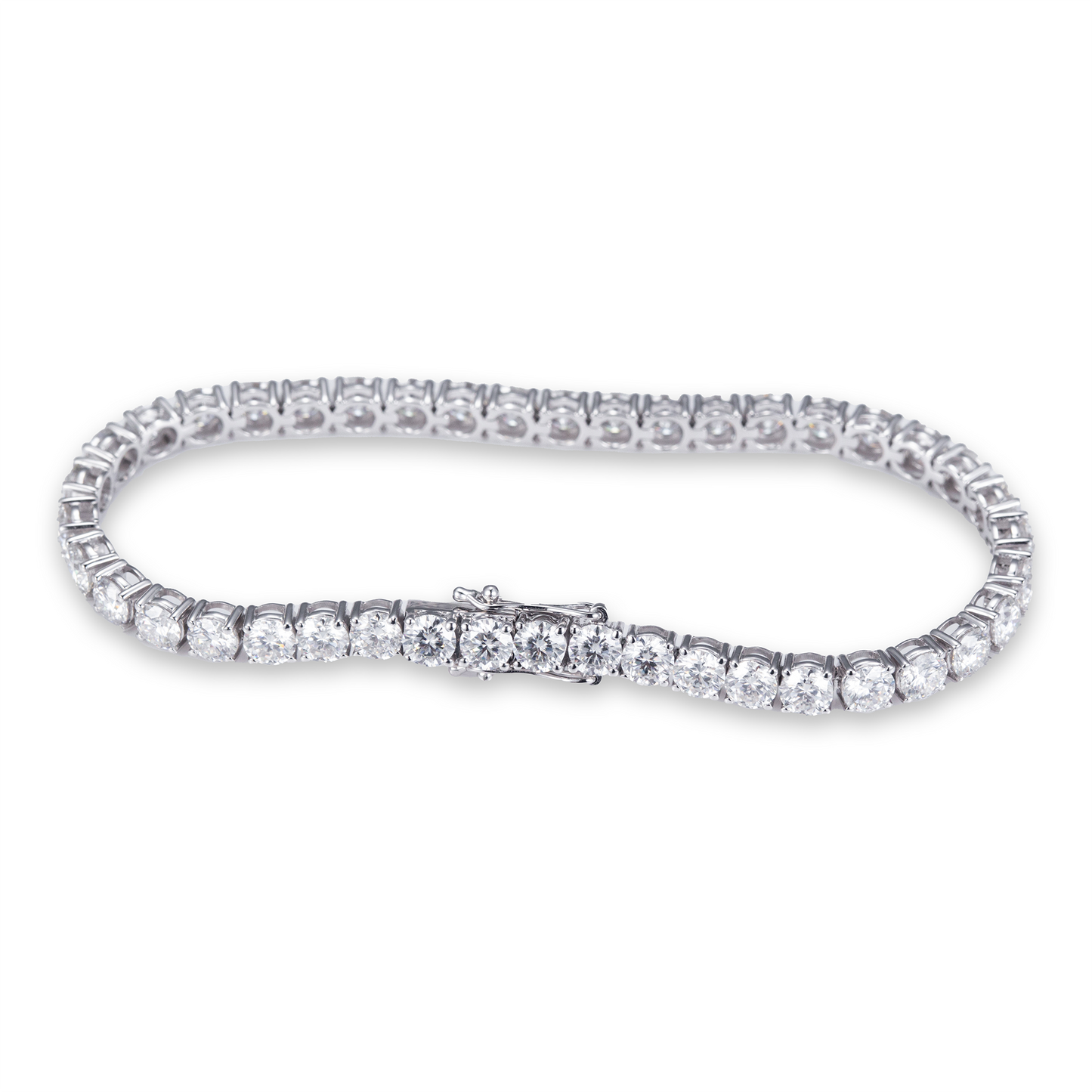 4.0mm Diamond Tennis Bracelet
