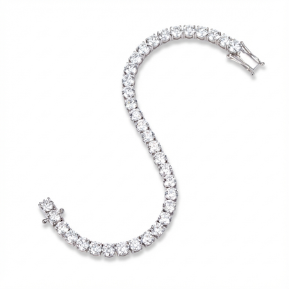 4.0mm Diamond Tennis Bracelet