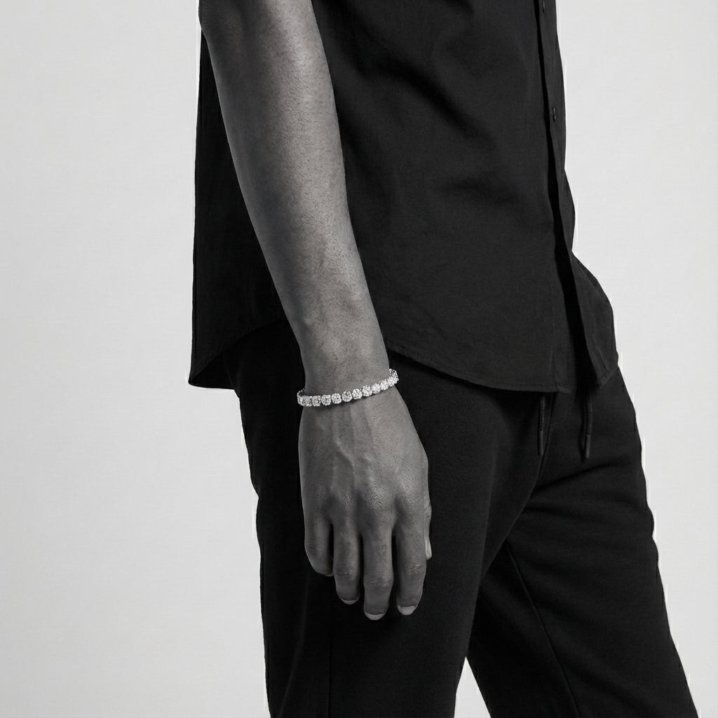 4.0mm Diamond Tennis Bracelet