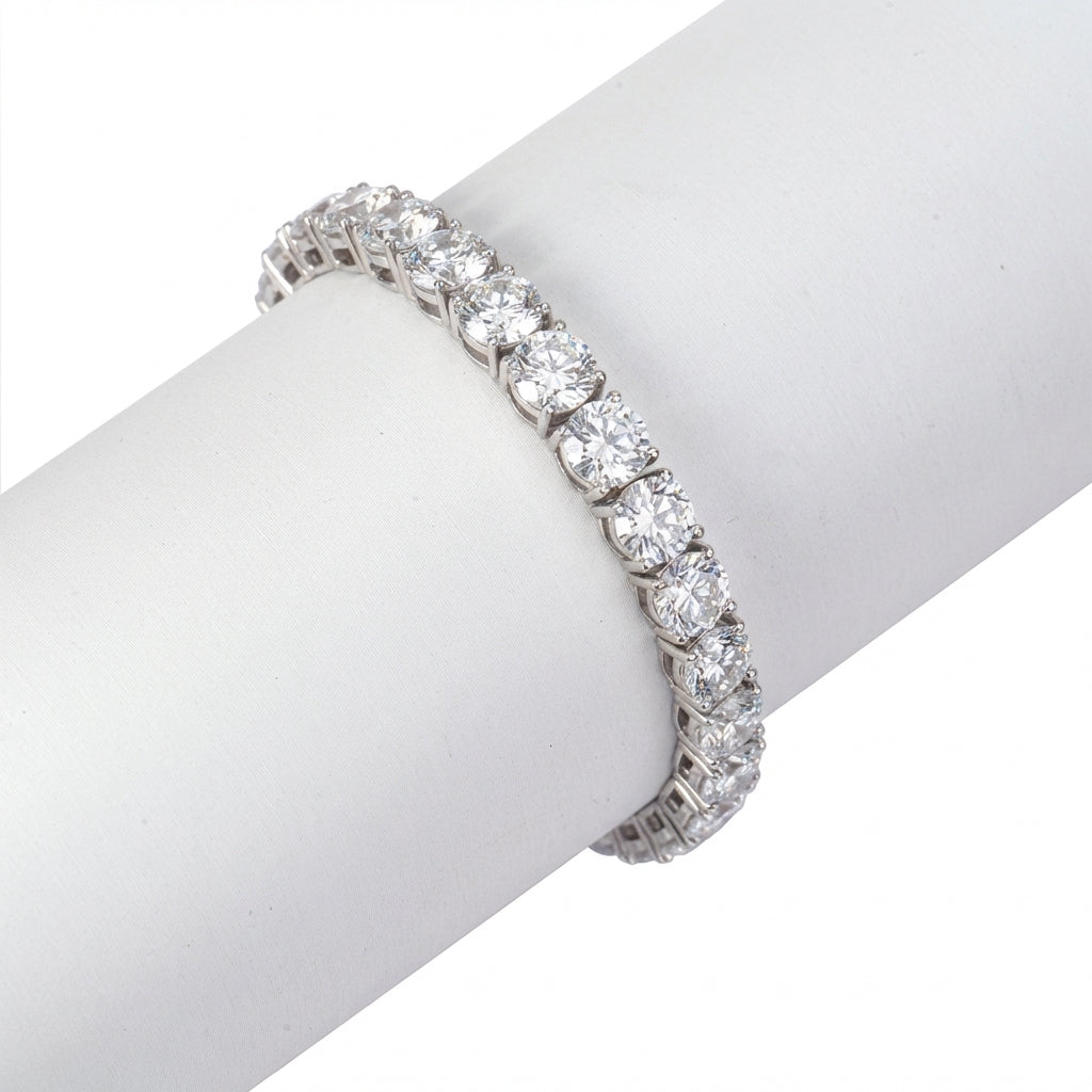 6.5mm Diamond Tennis Bracelet