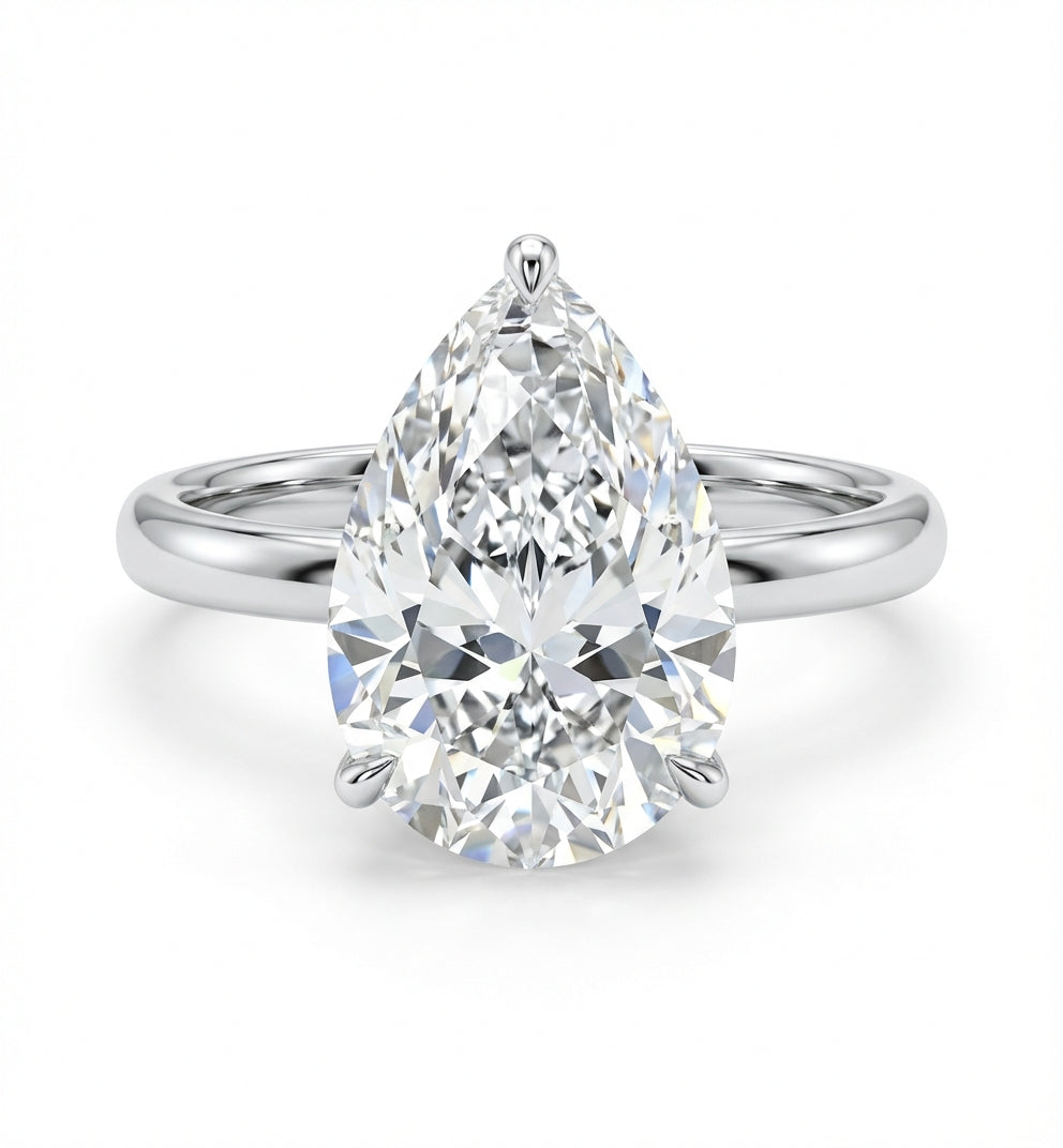 5 Carat Pear