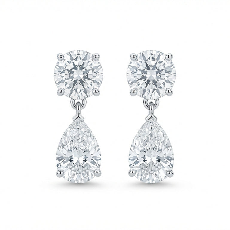 8 Carat Pear Drop