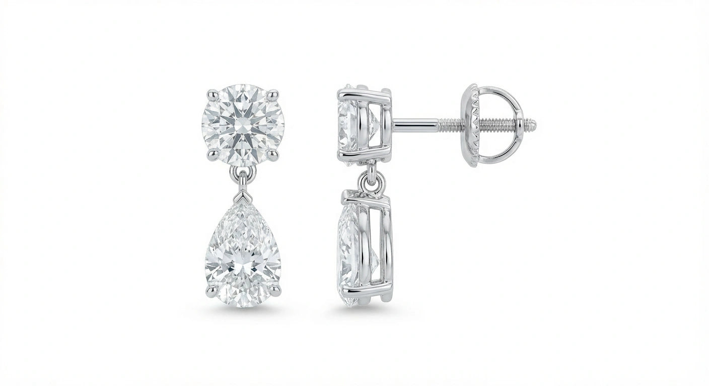 8 Carat Pear Drop