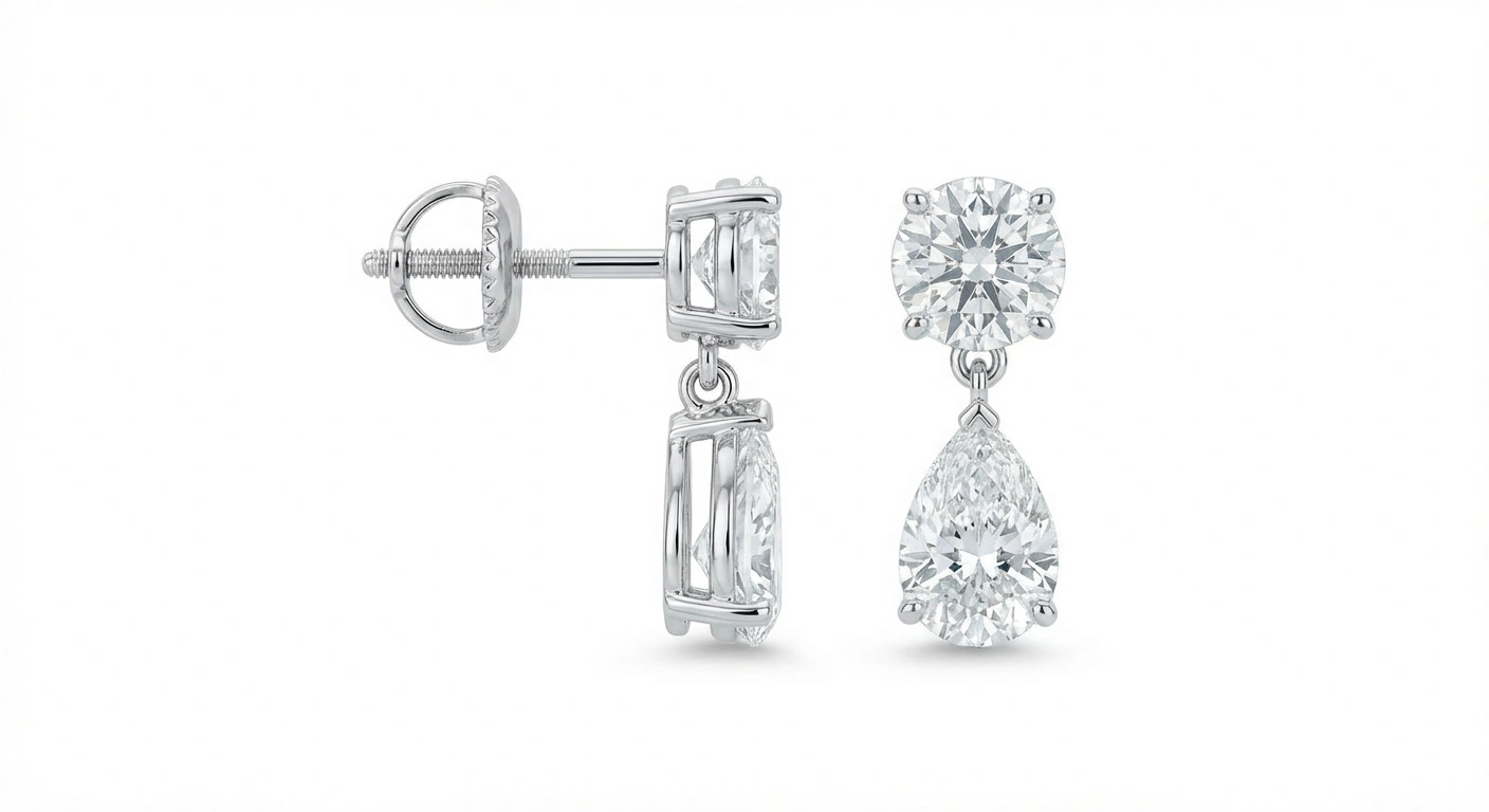 8 Carat Pear Drop