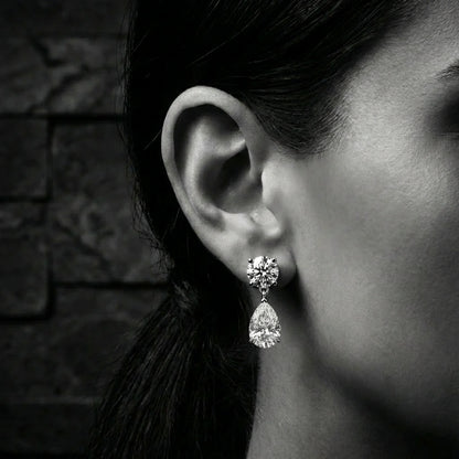 8 Carat Pear Drop