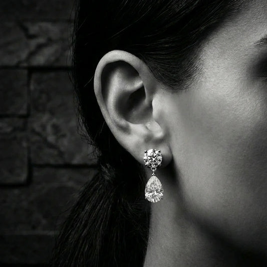 8 Carat Pear Drop