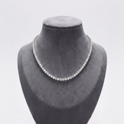 3mm Diamond Tennis Necklace