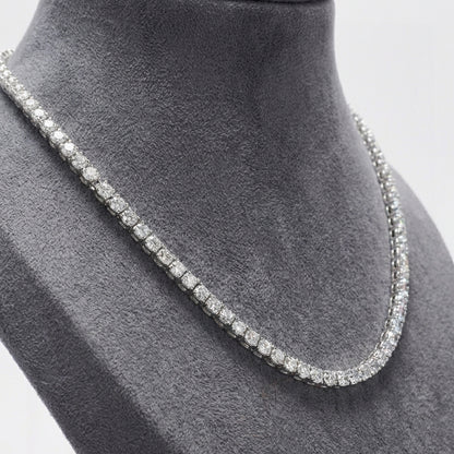 3mm Diamond Tennis Necklace