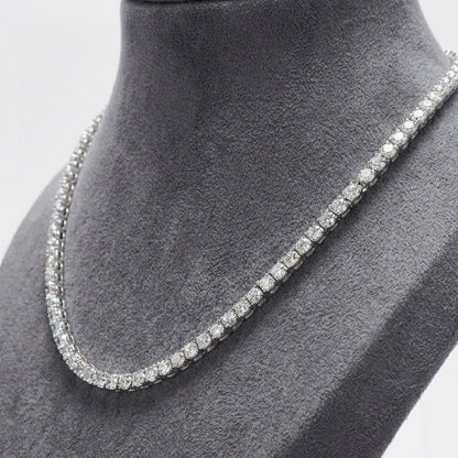 3mm Diamond Tennis Necklace