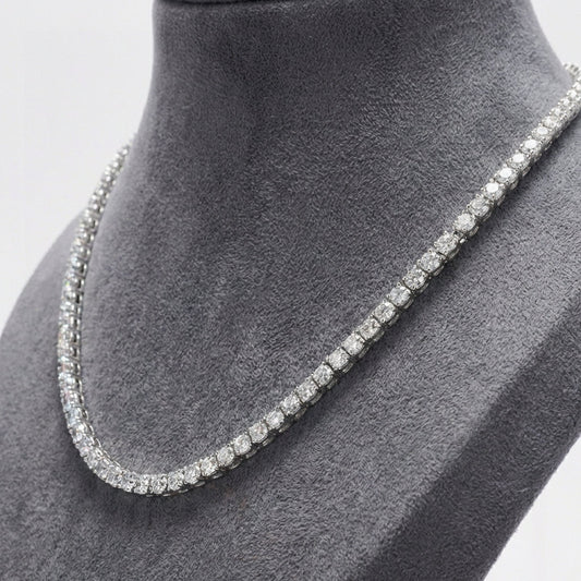 3mm Diamond Tennis Necklace