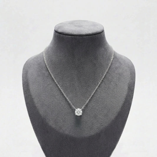 Classic Solitaire Necklace