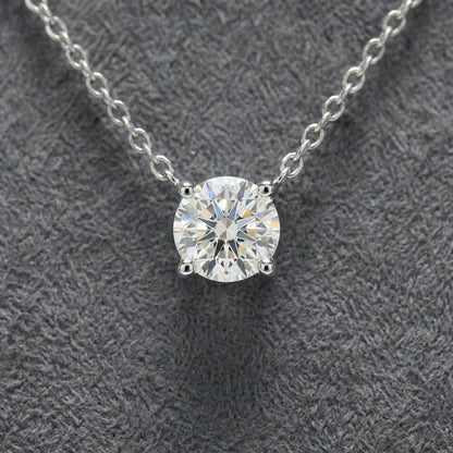 Classic Solitaire Necklace