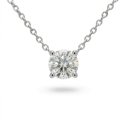 Classic Solitaire Necklace