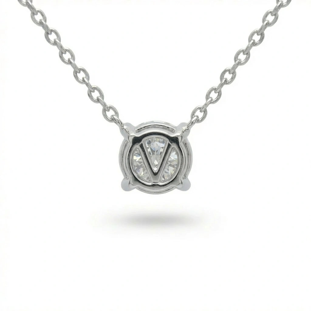 Classic Solitaire Necklace