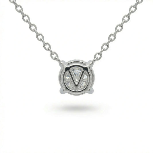 Classic Solitaire Necklace