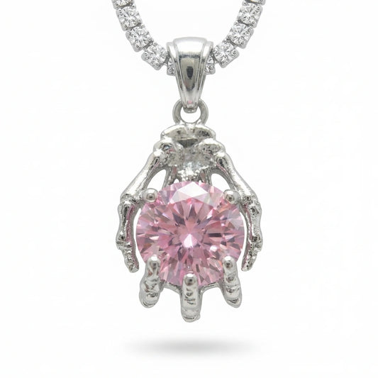 Pink Diamond Casket Pendant