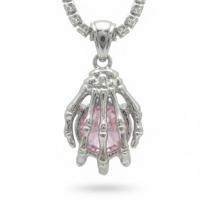 Pink Diamond Casket Pendant