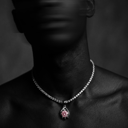 Pink Diamond Casket Pendant