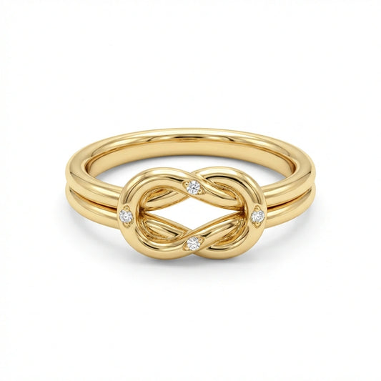 "Infinity Knot" Ring