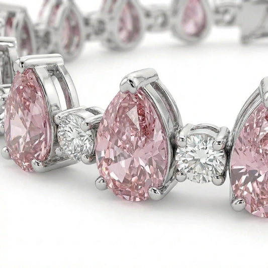 Vulte "Pink Dalmatian" Bracelet