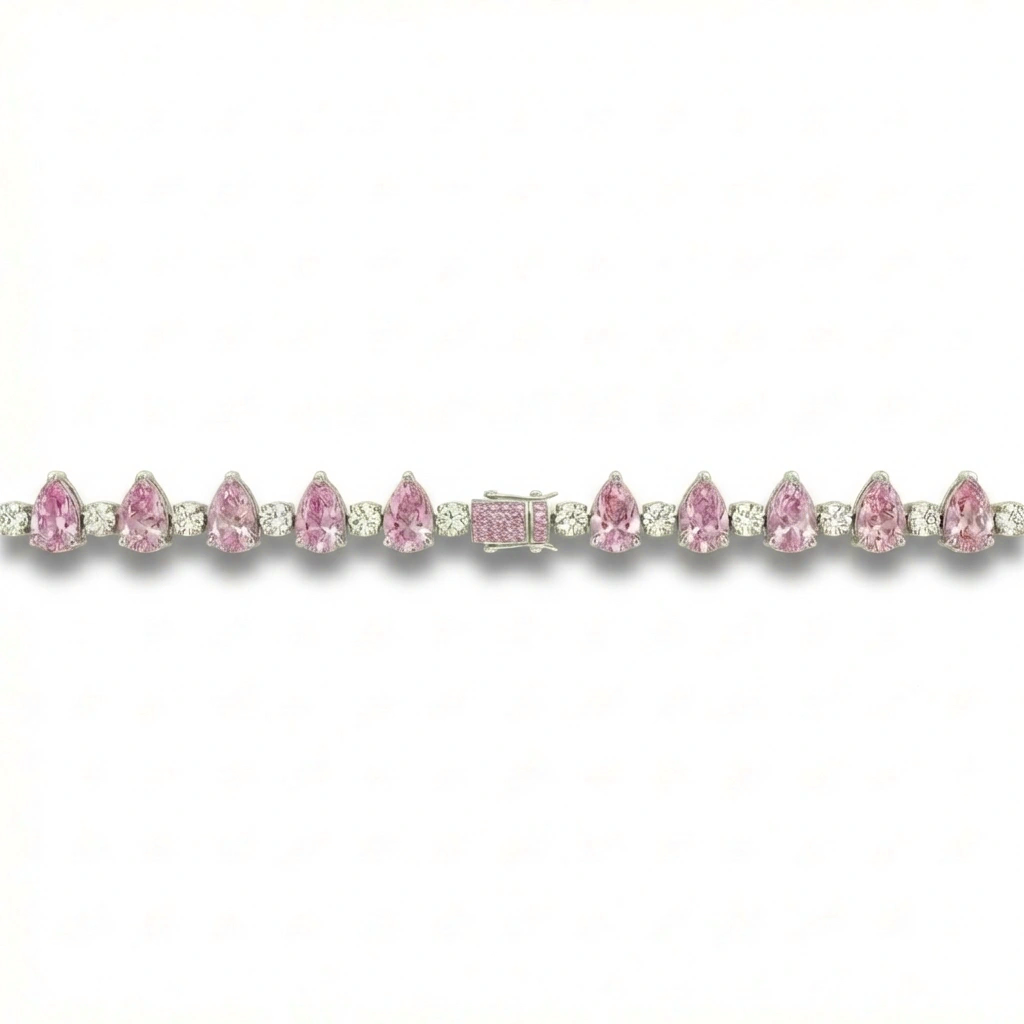 Pink Dalmatian Bracelet