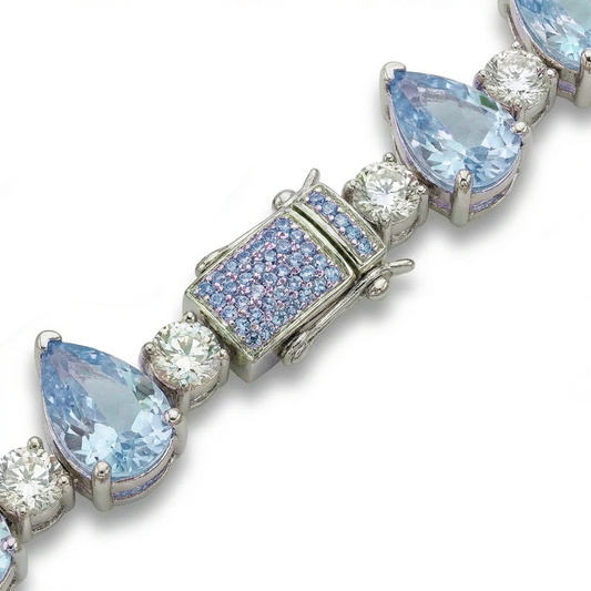 Blue Dalmatian Bracelet