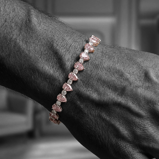 Vulte "Pink Dalmatian" Bracelet