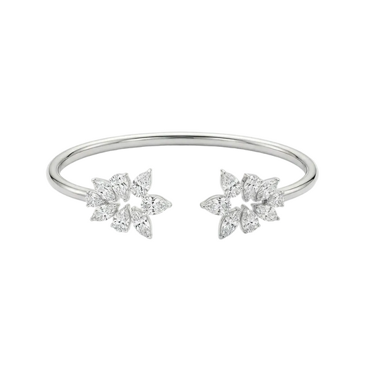 Solstice Bracelet 2 - WG Plain