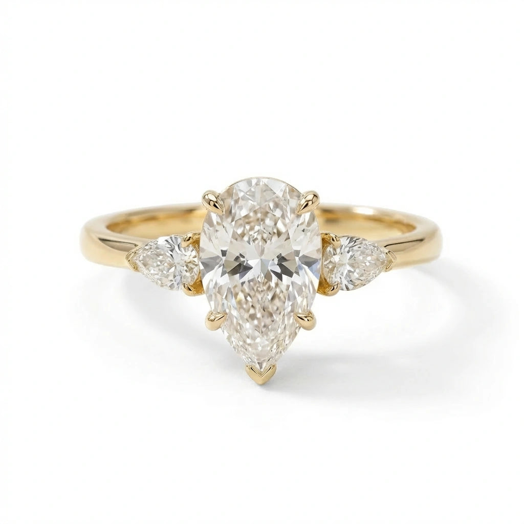 4 Carat Pear Trilogy
