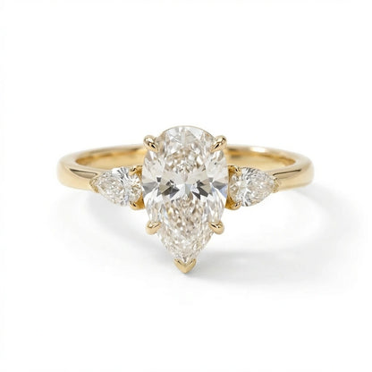 4 Carat Pear Trilogy