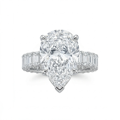 7CT Pear - Full Baguette Band