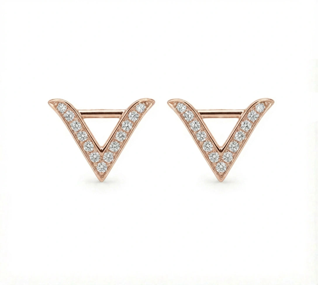 VERO Studs Rose
