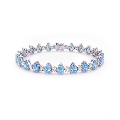 Blue Dalmatian Bracelet